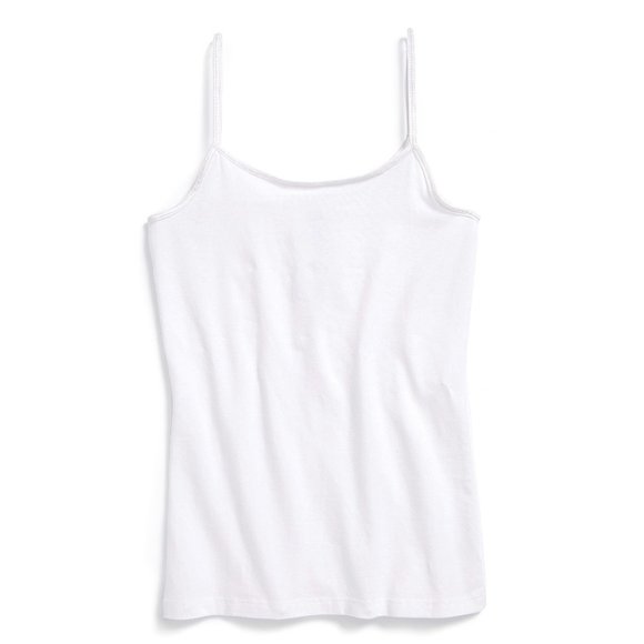 NWT Tucker + Tate Women's Long Camisole Layering Top White Size L $35 C618 - Picture 1 of 1